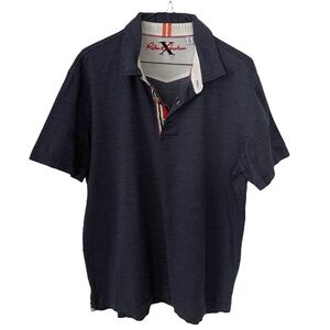 Robert Graham Men’s Short Sleeve Collared Polo Shirt Size XL Tailored Fit Cotton